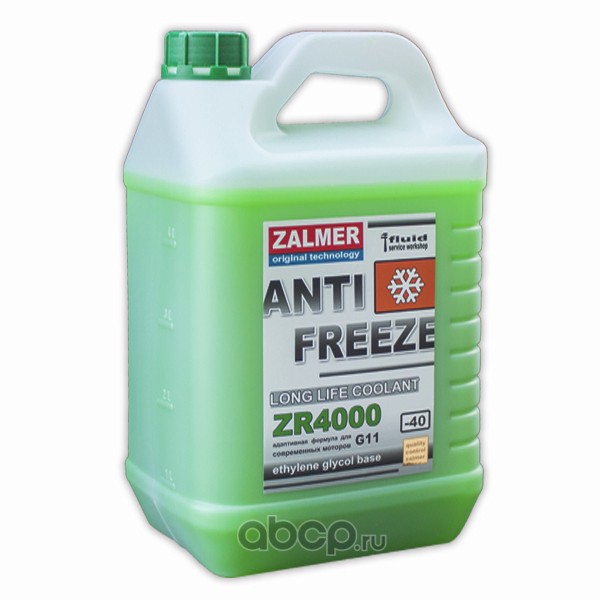 Antifreeze ZR4000  LLC G11 (зеленый)  5л